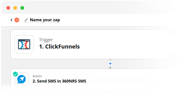 Zapier click funnels