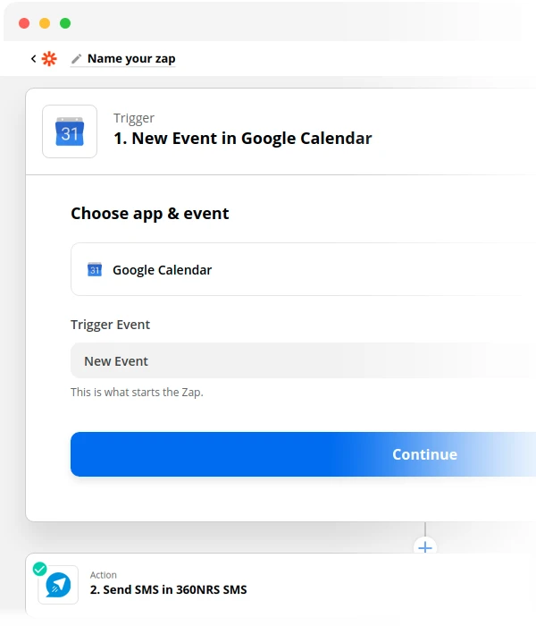 Integración 360NRS con Google Calendar